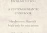 write a custom romantic love story for you